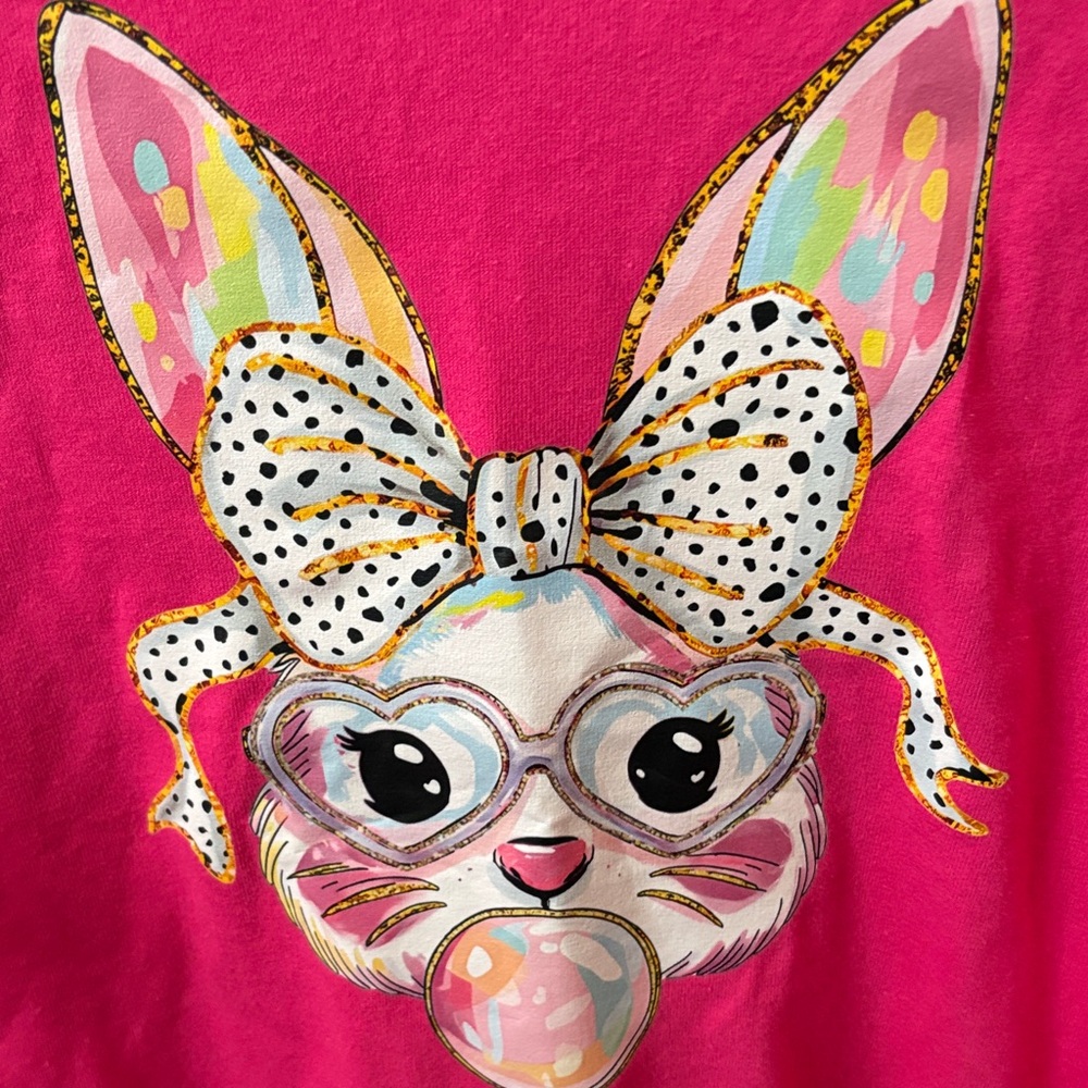 Bubble Bow Bunny T-Shirt